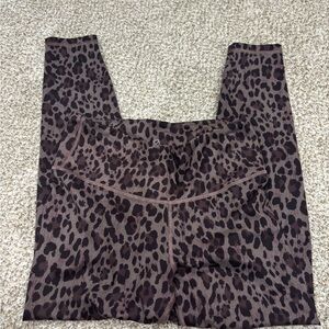 GAP Animal Print Leggings in Brown and Black